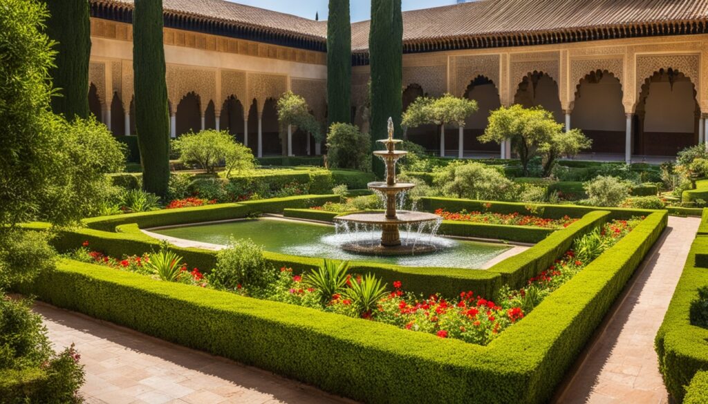 Alhambra gardens Alhambra gardens