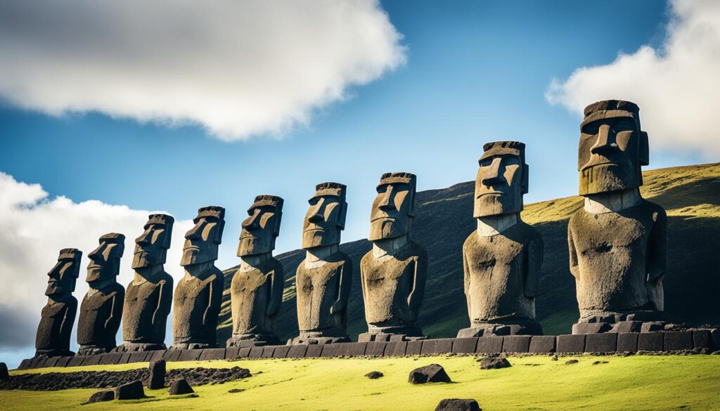 Moai statues Moai statues